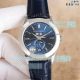 Swiss replica Patek Philippe Gain Weight Complications Moon Phase watch blue leather strap (7)_th.jpg